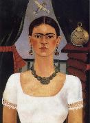 Frida Kahlo Time fled oil painting artist